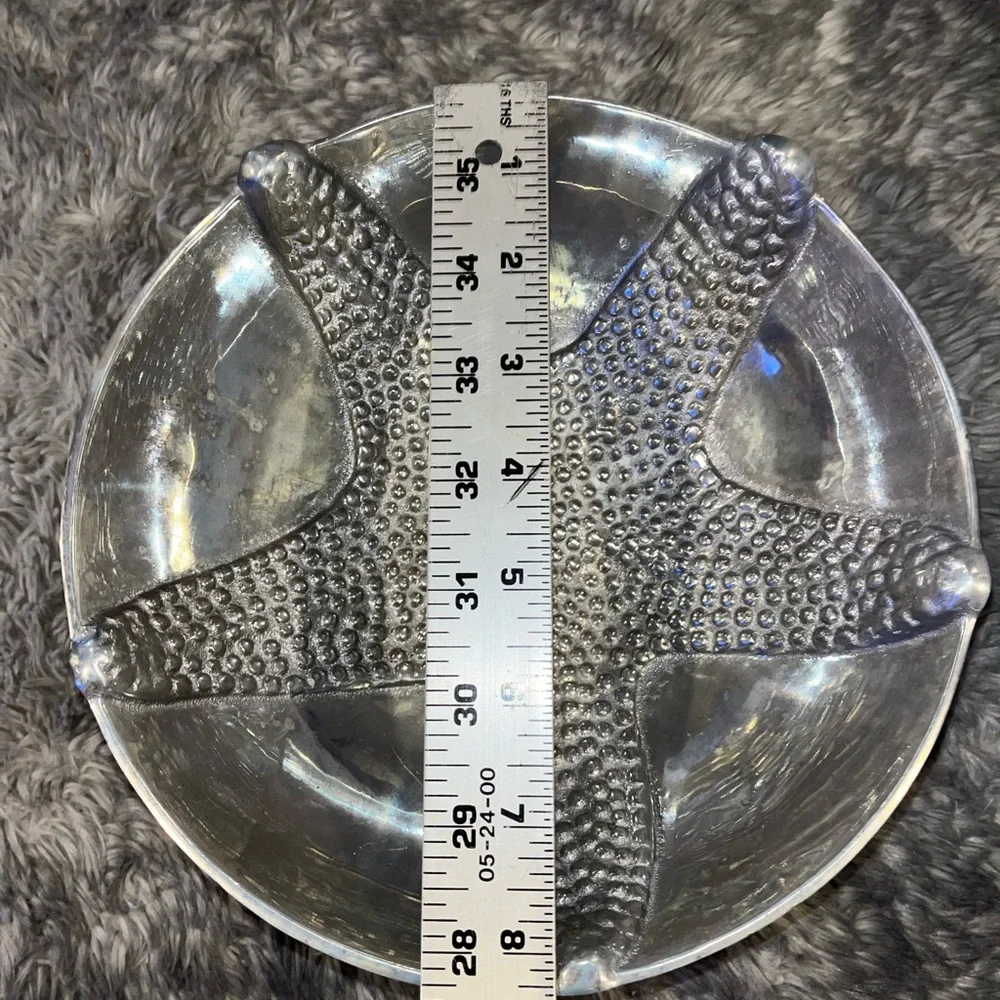 Vintage  MARIPOSA Large Brillante Starfish Serving Salad Bowl Beach Textured 8